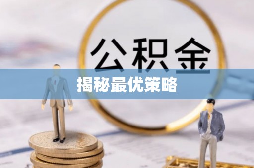 卫辉揭秘最优策略