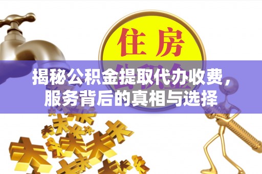 卫辉揭秘公积金提取代办收费，服务背后的真相与选择