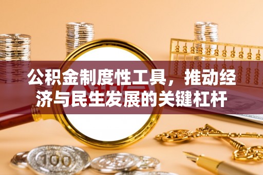 卫辉公积金制度性工具，推动经济与民生发展的关键杠杆