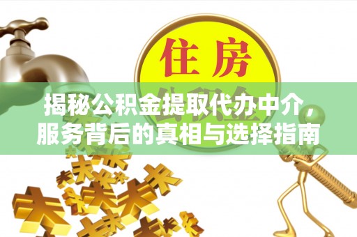 卫辉揭秘公积金提取代办中介，服务背后的真相与选择指南