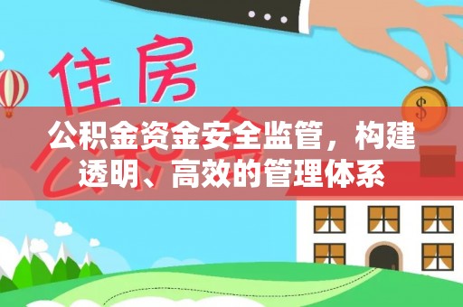 卫辉公积金资金安全监管，构建透明、高效的管理体系