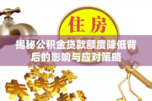 卫辉揭秘公积金贷款额度降低背后的影响与应对策略