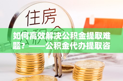 卫辉如何高效解决公积金提取难题？——公积金代办提取咨询服务全解析