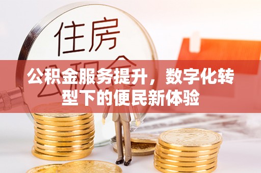 卫辉公积金服务提升，数字化转型下的便民新体验