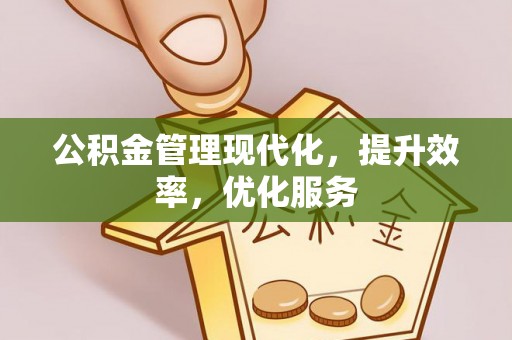 卫辉公积金管理现代化，提升效率，优化服务