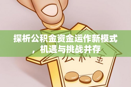 卫辉探析公积金资金运作新模式，机遇与挑战并存