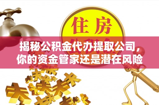 卫辉揭秘公积金代办提取公司，你的资金管家还是潜在风险？