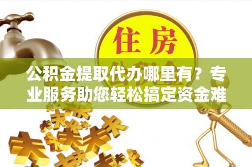 卫辉公积金提取代办哪里有？专业服务助您轻松搞定资金难题