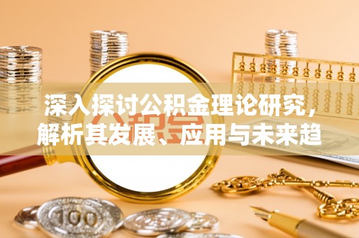 卫辉深入探讨公积金理论研究，解析其发展、应用与未来趋势