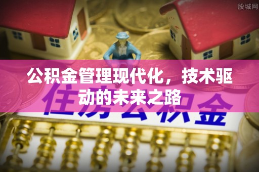卫辉公积金管理现代化，技术驱动的未来之路